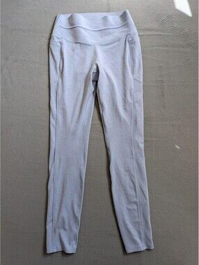 Rhone Leggings Womens S blue High Waist Ankle Pockets Yoga Gym Workout